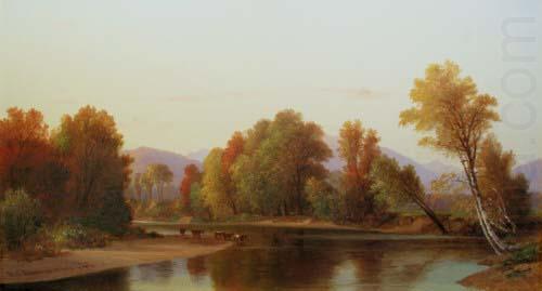 Benjamin Champney On the Saco china oil painting image